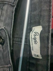 Stylish Gray Denim Jeans