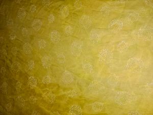 Yellow Embroidered Dupatta