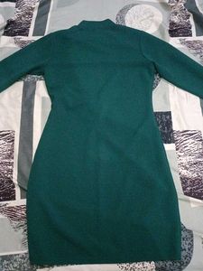 Green One Piece Bodycon Dress