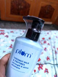 Plum Coconut Milk &amp; Peptides &amp; shine shampoo