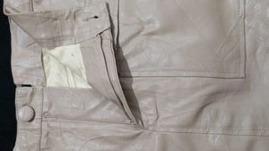 Tan Mini Skirt