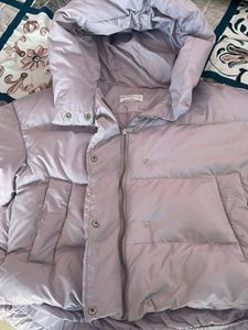 lavender Puffer Jacket
