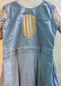 Elegant Blue Ethnic Gown