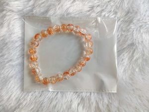 ORANGE CRYSTAL BRACELET