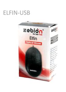 Zebion Elfin Wired Optical USB Mouse