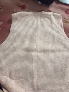 Pink Knit Vest