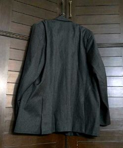 Men Classic Style Striped Blazer Set