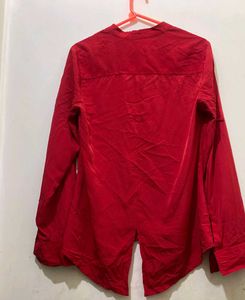 Express Red Blouse L-27 bust 32