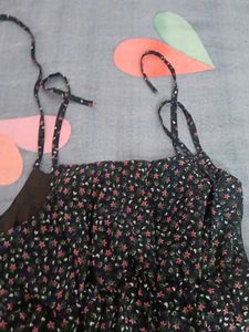 Floral Print Mini Dress