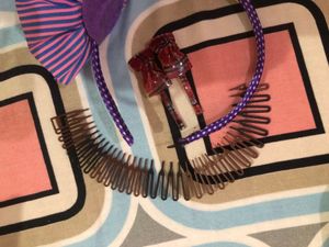 Striped Purple Headband