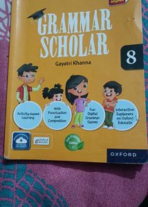 Grammar Scholar Class 8 English Gr. Book