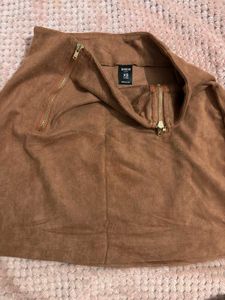Brown Mini Skirt