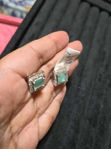 Sea Green Studs