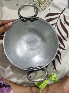 Small Size Pure Aluminium Kadai