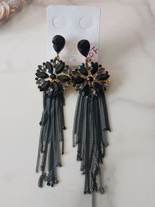 Black Long Earing