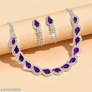 Red Stone Jewelry Set