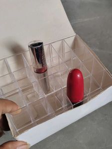 Lipstick Holder Clear Acrylic Organizer