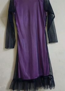 Lavender Midi Dress