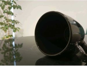 Black Ceramic Mug 1 Big and Small