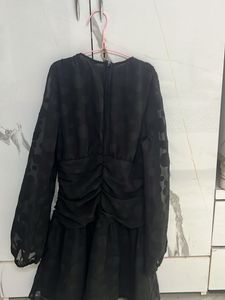 Elegant Black Mini Dress