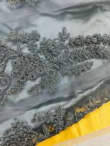 Grey Readymade Lehenga
