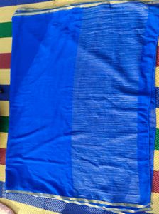 royal blue saree