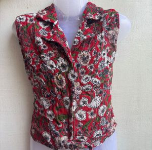 Floral Crop Top - S