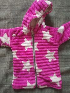 Girls Pink Woolen Set