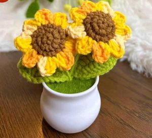 Sunflower Pot
