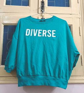 Diverse Teal Sweatshirt🩵🩵