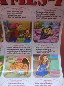 English Rhymes Chart For Kids