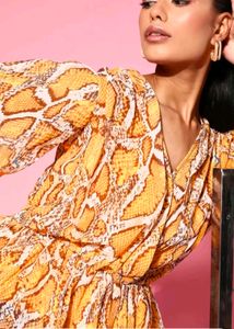 Pluss Plus Size Yellow Top