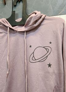 Cute Onion Pink Hoodie With Cap