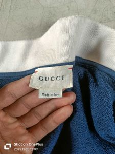 Gucci Navy Zip-Up Jacket