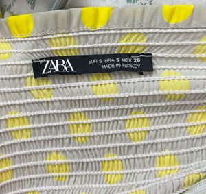 Polka Dot Peplum Cami Top