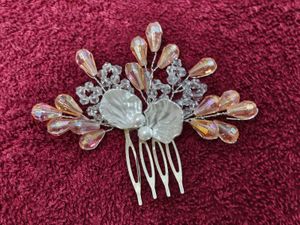 Beaded Hair Brooch Bun Pin Accessories