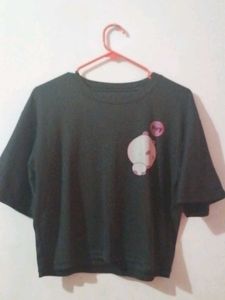 Cute Graphic Print T-Shirt