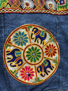 Embroidered Denim Jacket