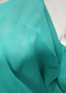 Elegant Teal &amp; Navy Saree