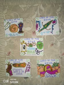 Lord Of The Ring. VIP CARDS.