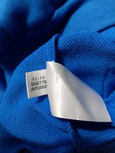 Adidas New orignal Blue &amp; Grey Hoodie