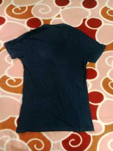 2 Piece Blue Green Round Polo neck Mens Tshirt