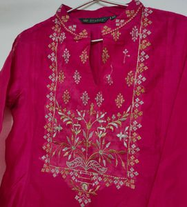 Rani Pink Kurta For Women