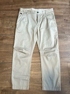 Zara Man Khaki Casual Pants