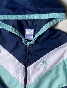 Adidas colorblock windbreaker