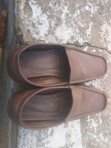 Brown Leather Loafers