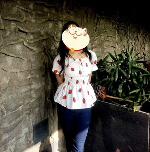 Cute Strawberry Top