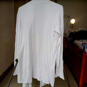 White Cardigan
