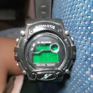 Sonata Digital Watch
