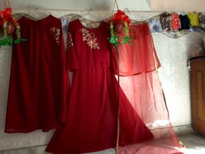 Mehroom Anarkali Suit Set 😍
